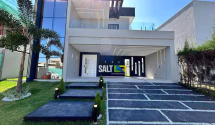 Casa com 4 dormitórios à venda, 218 m² por R$ 1.390.000 - no Jardins do Lago - Eusébio/CE