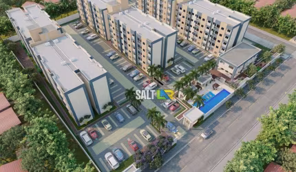 Apartamento com 2 dormitórios à venda, 5123 m² por R$ 282.000,00 - Messejana - Fortaleza/CE
