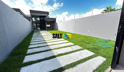 Casa com 3 dormitórios à venda, 136 m² por R$ 550.000,00 - Guaribas - Eusébio/CE