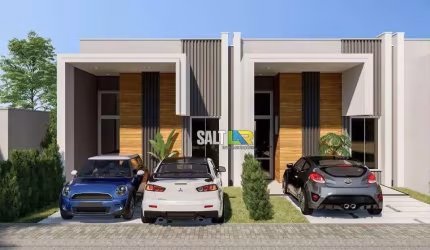 Casa com 3 dormitórios à venda, 88 m² por R$ 329.900,00 - Icaraí - Caucaia/CE