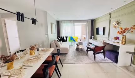 Apartamento com 3 dormitórios à venda, 89 m² por R$ 914.000,00 - Cambeba - Forta