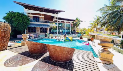 Casa com 9 dormitórios à venda, 2000 m² por R$ 12.000.000,00 - Porto das Dunas - Aquiraz/CE