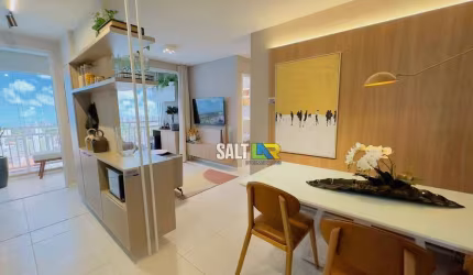 Apartamento com 3 dormitórios à venda, 61 m² por R$ 491.380,90 - Fátima - Fortaleza/CE