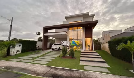 Casa com 4 dormitórios à venda, 302 m² por R$ 2.950.000 - Cidade Alpha - Eusébio/CE