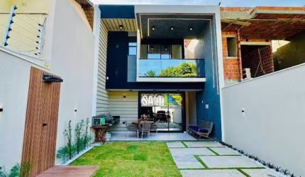 Casa com 4 dormitórios à venda, 134 m² por R$ 629.900,00 - Guaribas - Eusébio/CE