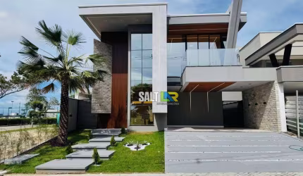 Casa com 4 dormitórios à venda, 274 m² por R$ 1.950.000,00 - Cidade Alpha - Eusébio/CE