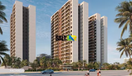 Apartamento com 3 dormitórios à venda, 65 m² por R$ 551.000 - Praia do Futuro -