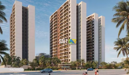 Apartamento com 3 dormitórios à venda, 65 m² por R$ 551.000 - Praia do Futuro - Fortaleza/CE