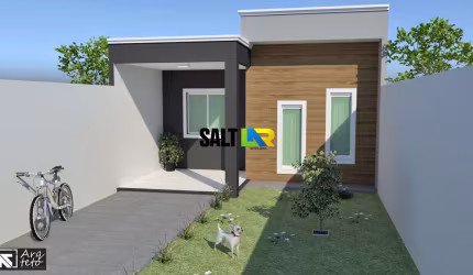 Casa com 3 dormitórios à venda, 98 m² por R$ 340.000 - Cidade Nova - Fortaleza/C