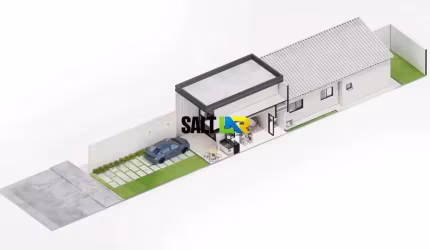 Casa com 3 dormitórios à venda, 107 m² por R$ 490.000 - Guaribas - Eusébio/CE