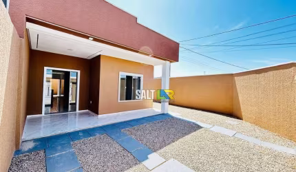 Casa com 3 dormitórios à venda, 93 m² por R$ 350.000 - Aquiraz - Aquiraz/CE