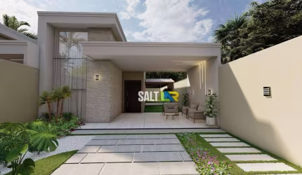 Casa com 3 dormitórios à venda, 90 m² por R$ 325.000 - Luzardo Viana - Maracanaú/CE