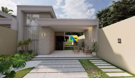 Casa com 3 dormitórios à venda, 90 m² por R$ 325.000 - Luzardo Viana - Maracanaú