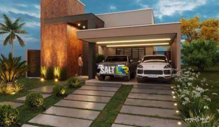 Casa com 3 dormitórios à venda, 161 m² por R$ 1.320.000 - Terras Alphaville Residencial - Eusébio/CE