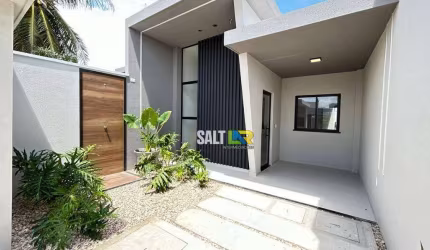 Casa com 3 dormitórios à venda, 90 m² por R$ 359.900,00 - Encantada - Eusébio/CE
