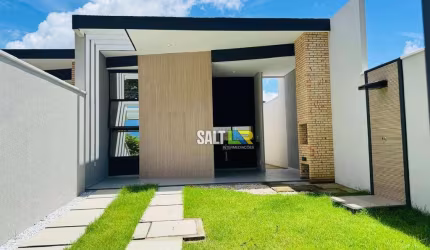 Casa com 3 dormitórios à venda, 116 m² por R$ 435.000,00 - Messejana - Fortaleza/CE