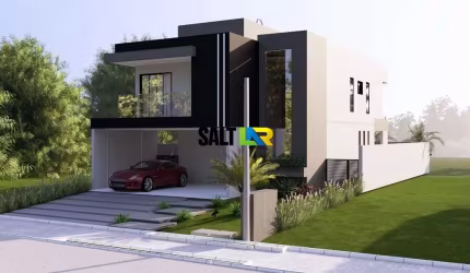Casa com 4 dormitórios à venda, 212 m² por R$ 1.390.000 - Cidade Alpha - Eusébio