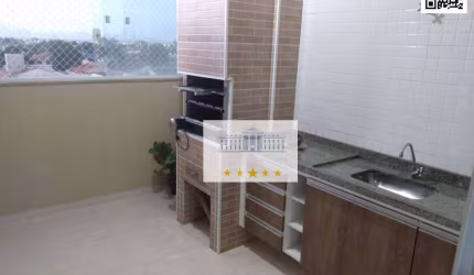 Apartamento com varanda gourmet, completo em armários planejados!