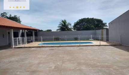Chácara com 11 dormitórios para alugar, 3600 m² por R$ 8.450,00/mês - Chácaras TV - Araçatuba/SP
