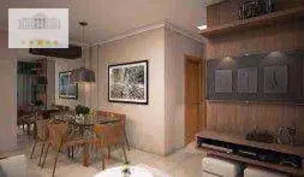 Apartamento com 1 dormitório à venda, 48 m² por R$ 458.368,96 - Edifício Perfetto - Araçatuba/SP
