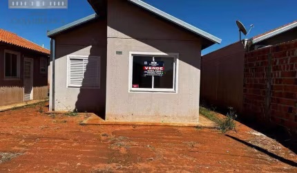 Casa com 2 dormitórios à venda, 43 m² por R$ 150.000,00 - Chácaras Paraíso - Araçatuba/SP