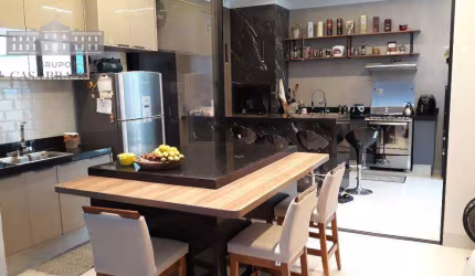 Casa com 3 dormitórios à venda, 166 m² por R$ 755.000,00 - Condomínio Residencial Laranjeiras - Araçatuba/SP