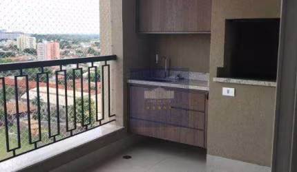 Apartamento com 3 dormitórios para alugar, 124 m² por R$ 4.972,76/mês - Jardim Sumaré - Araçatuba/SP