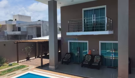 Casa Alto Padrão No Condomínio Parque Das Árvores
