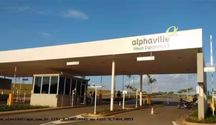 Terreno em Condomínio para Venda em Votorantim, Alphaville Nova Esplanada 3