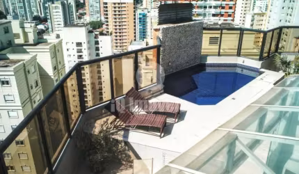Cobertura Perdizes,  407m², 04 suítes, elevador privativo, 05 vagas demarcadas