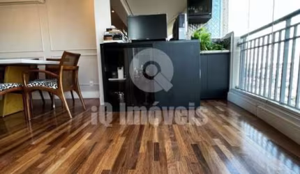 Apartamento Campo Belo, 109m², 3 suítes, 2 vagas, varanda goumert !