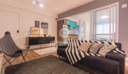 Apartamento mobiliado a venda 69 m² 2 dormitórios 1 suíte 1 vaga Brooklin