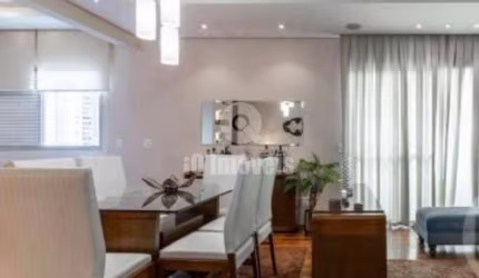 Apartamento a venda no Campo Belo - 148 m2 - 3 suítes - 3 vagas, terraço, lazer total