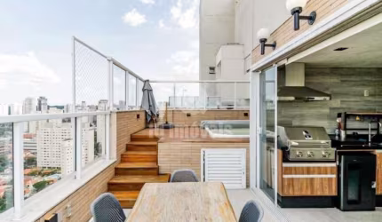 Cobertura duplex a venda 181 m² 4 dormitórios 2 suítes 3 vagas Brooklin