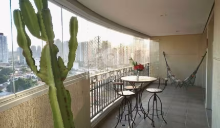 Apartamento Brooklin, 172m², 4 dormitórios, 3 suítes,, 3 vagas , lazer com piscina  aquecida