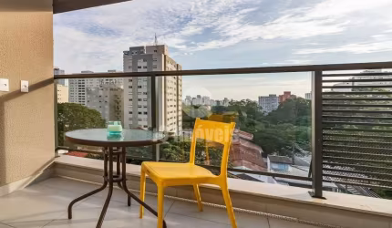 Apartamento a venda Pinheiros, 28 metros, 1 dormitório, sem vaga.