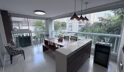 Apartamento a venda Vila Romana, 118 metros, 3 suítes, 4 vagas.