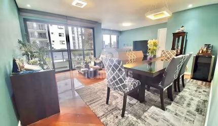Apartamento a venda no Brooklin / Cidade Monções, 122m², 3 dormitórios, suíte, 2 vagas , piscina.