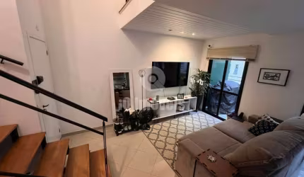 Apartamento Duplex a venda Pinheiros, 80 metros, 2 suítes com 1 vaga de garagem.