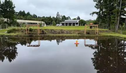 Vendo Chácara com Casa Mobiliada e Lago para Pesca
