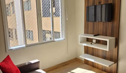 Apartamento Mobiliado no Centro de Curitiba-PR