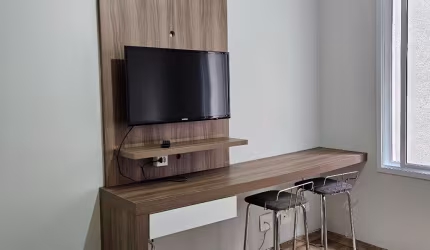 Apartamento Mobiliado no Centro de Curitiba-PR