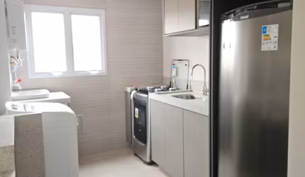 Apartamento Novo Mobiliado De 03 Quartos No Jardim Botânico