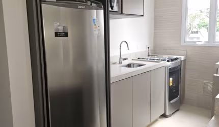 Apartamento Novo Mobiliado De 02 Quartos no Jardim Botânico