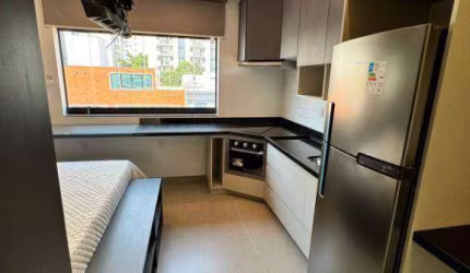 Studio com 1 dormitório para alugar, 28 m² por R$ 3.880,00/mês - Indianópolis - São Paulo/SP