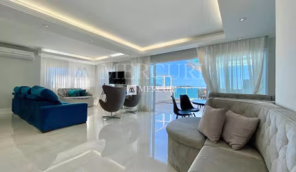 Cobertura com Vista para o Mar, com 5 quartos (5 suítes) à venda, 412 m² por R$ 6.500.000 - Enseada - Guarujá/SP - Imobiliária Mercuri