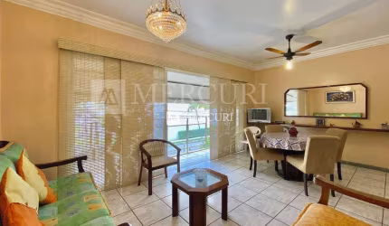 Apartamento Decorado, com 2 quartos (1 suíte) à venda, 90 m² por R$ 430.000 - Enseada - Guarujá/SP - Imobiliária Mercuri
