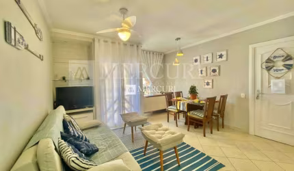 Apartamento Repaginado com 2 quartos (1 suíte) à venda, 76 m² por R$ 330.000 - Enseada - Guarujá/SP - Imobiliária Mercuri