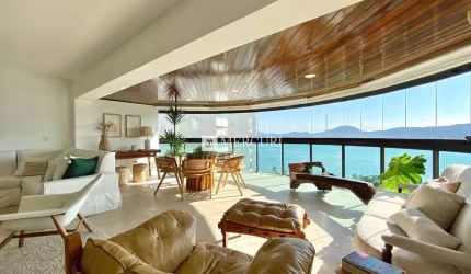 Apartamento Frente Mar com 5 quartos (4 suítes) à venda, 225 m² por R$ 4.200.000 - Enseada - Guarujá/SP - Imobiliária Mercuri