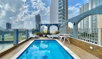 Cobertura com Piscina 3 quartos (1 suíte) à venda, 160 m² por R$ 1.280.000 - Enseada - Guarujá/SP - Imobiliária Mercuri